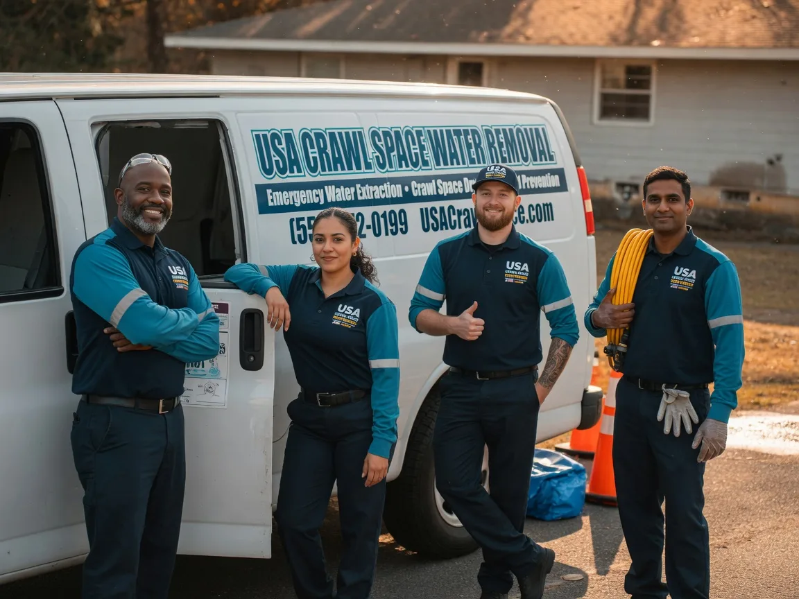 Crawl Space Water Removal company in Onalaska, TX